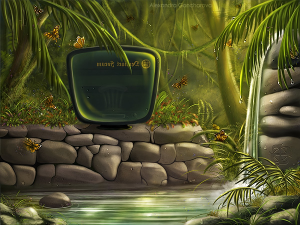 Открытка для форума