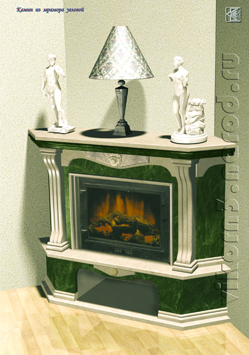 Макет камина