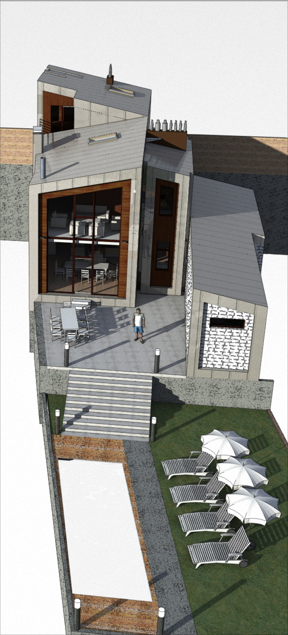 жилой частный дом