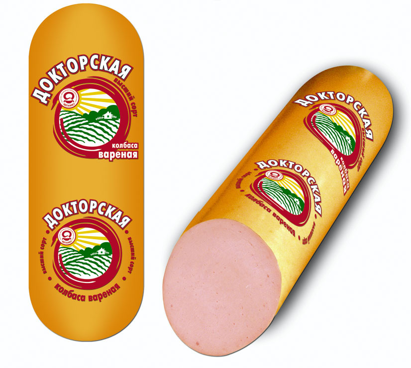 Этикетка на колбасу