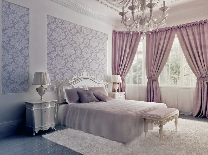 Коттедж в Жуковке. Спальня