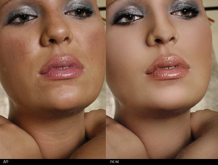 Ретушьцветокоррекция