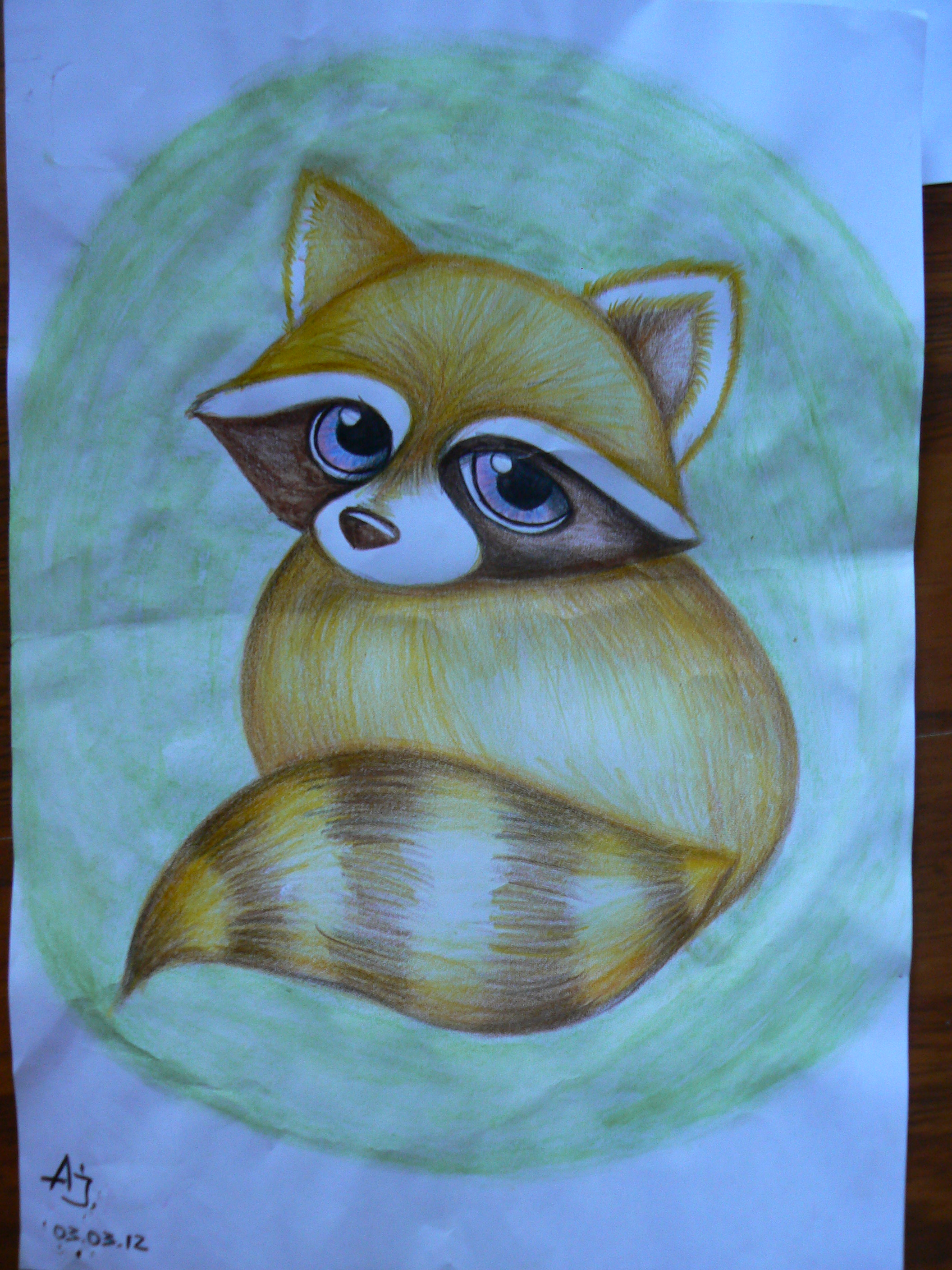 рыжая панда