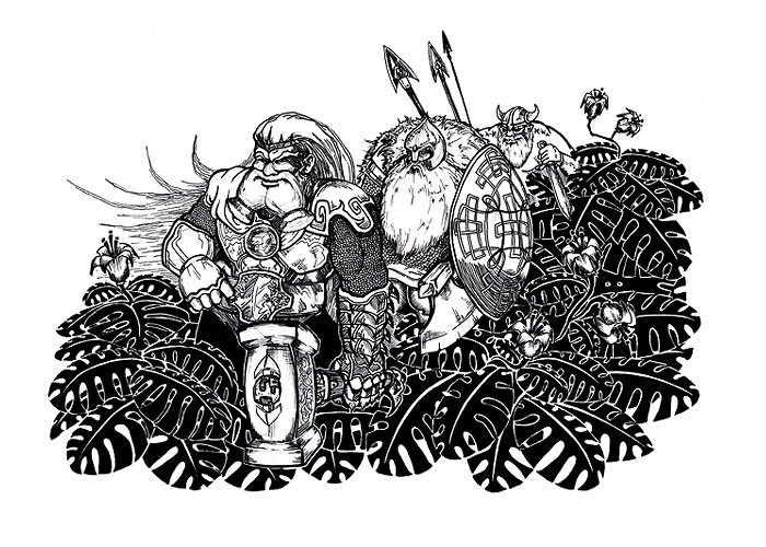 [ Выход Гномьего Короля].