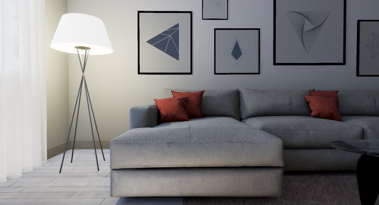 Рендер интерьера на Unreal Engine