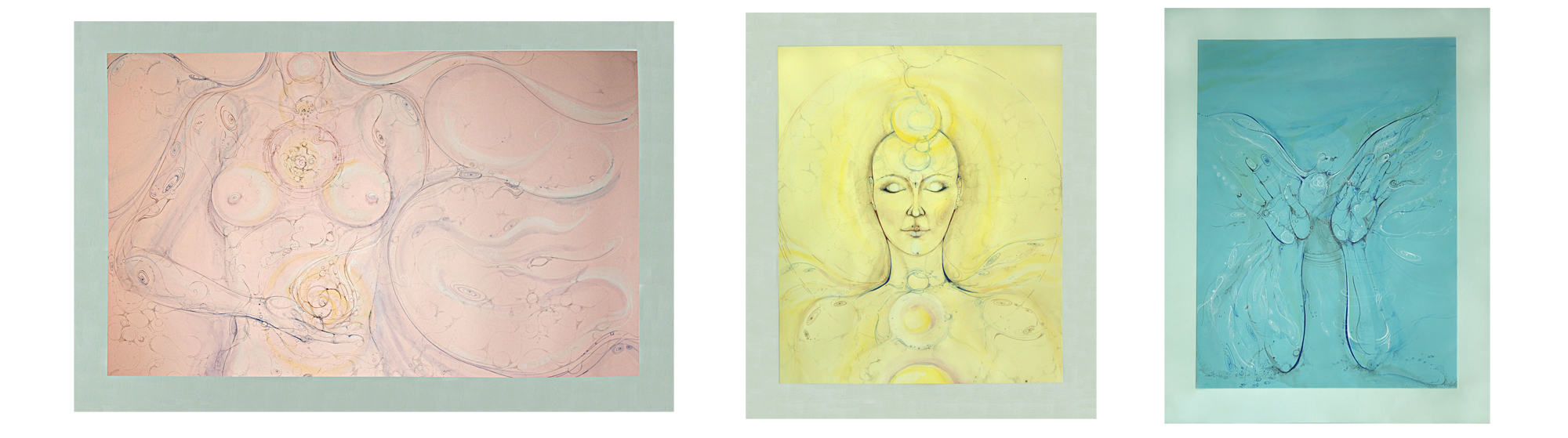 Триптих графики "Триединство"