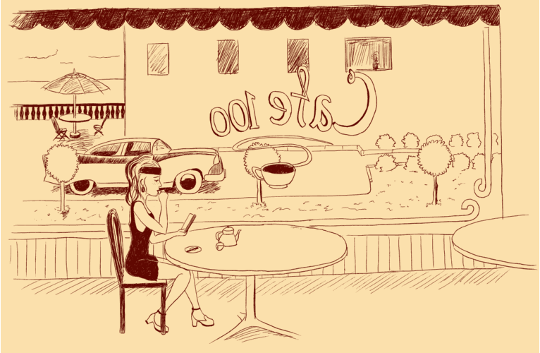 Атмосфера кофейни 2