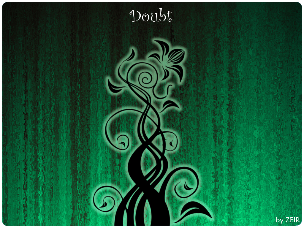 иллюстрация "Сомнение"