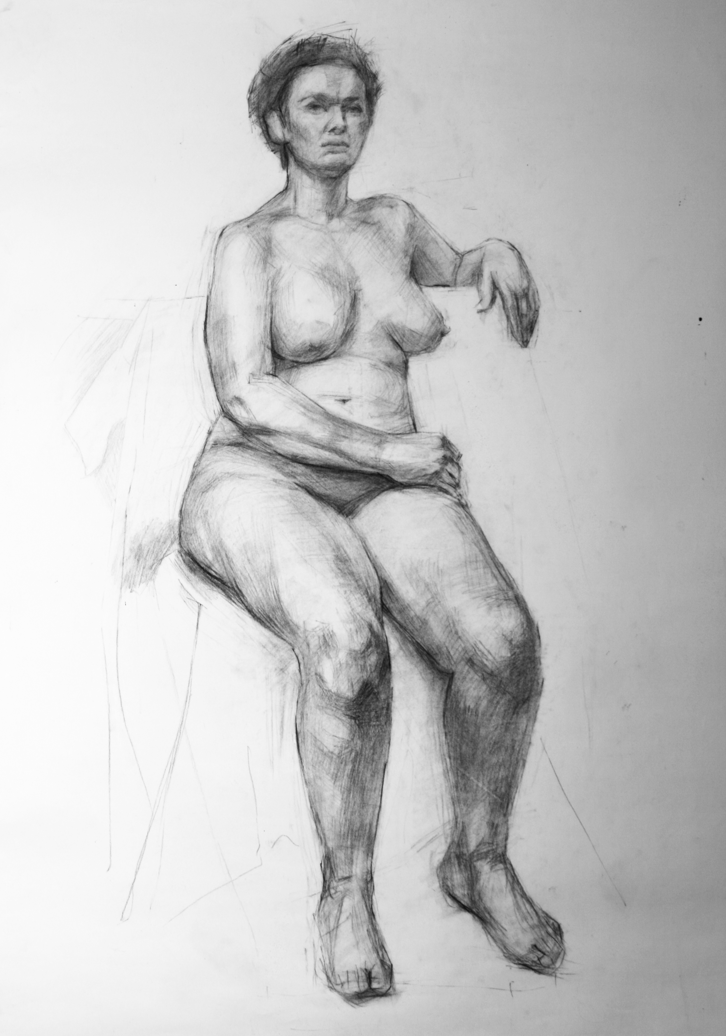 Обнаженная фигура.