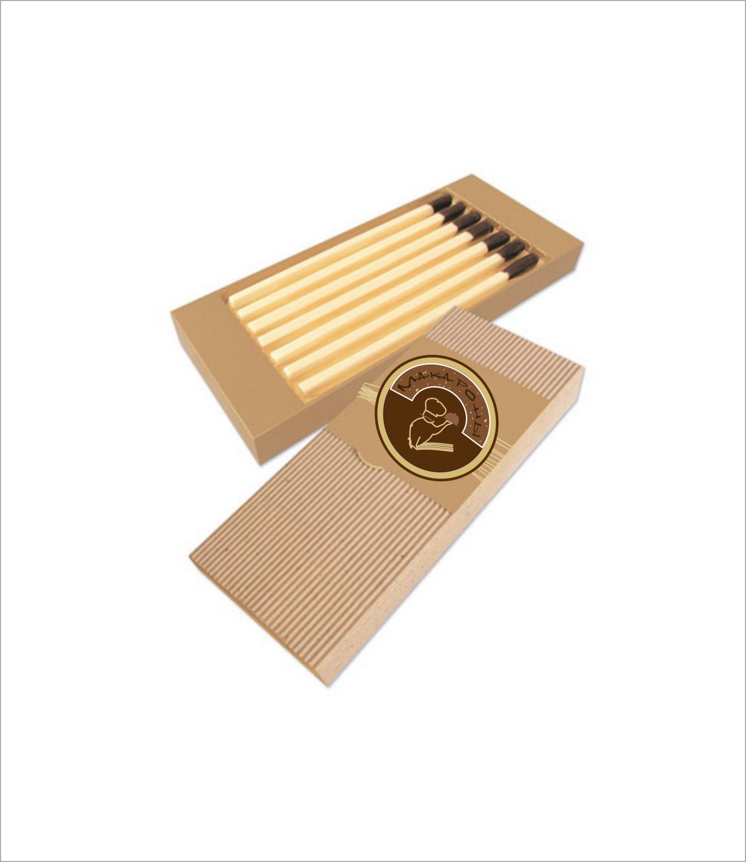 Фирменный стиль траттории "Makaroni"