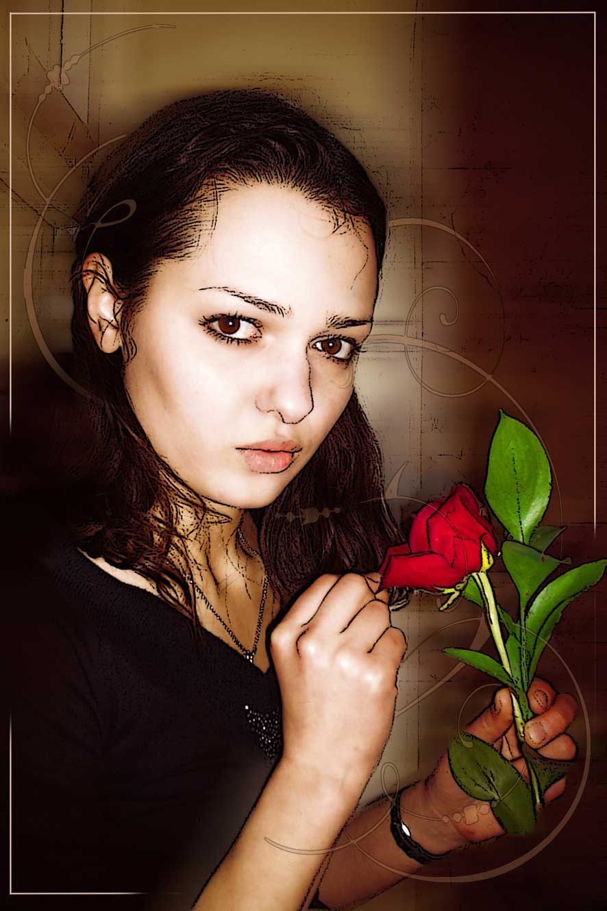 Обработанная фотография.