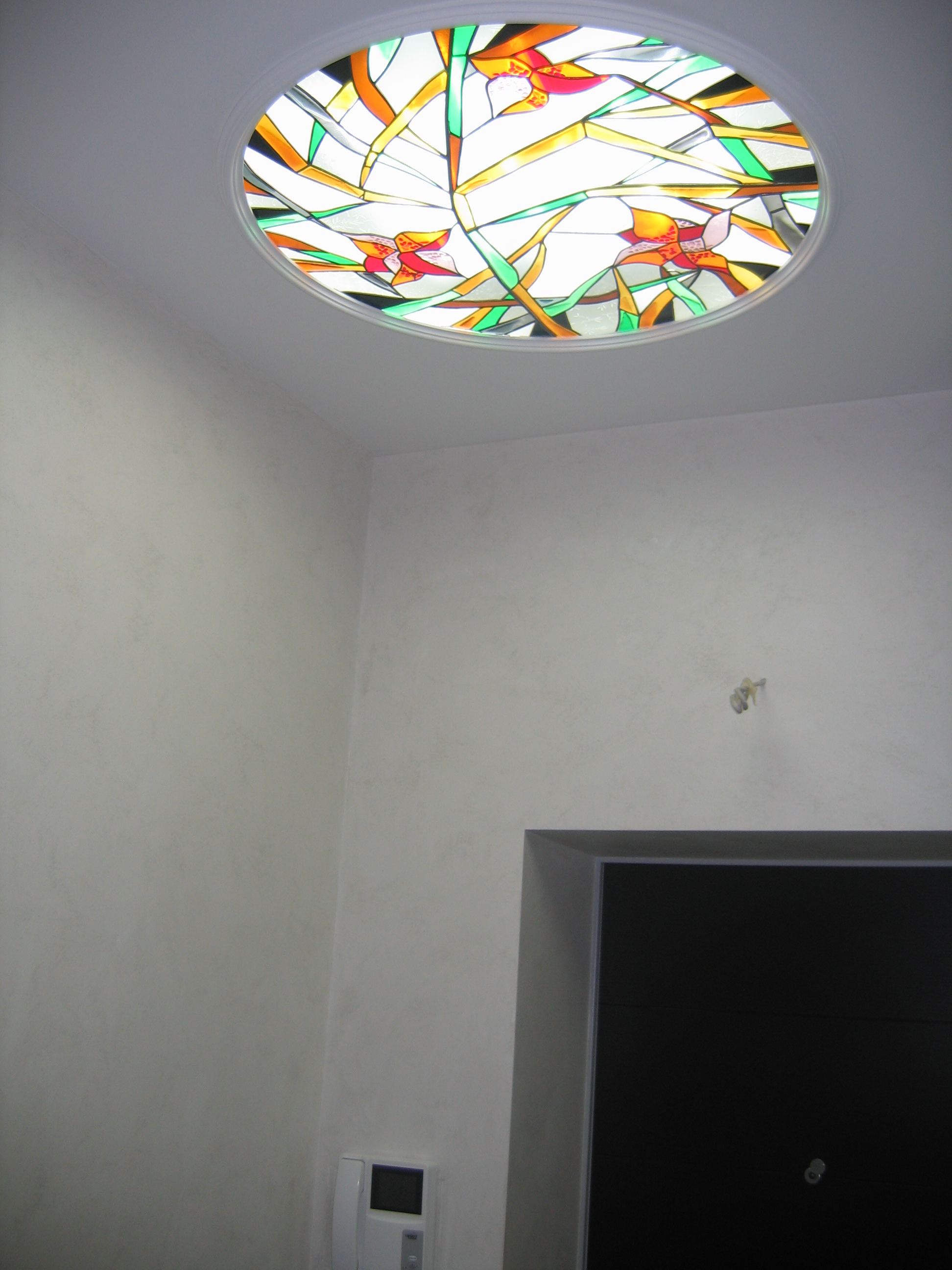 витраж потолочный