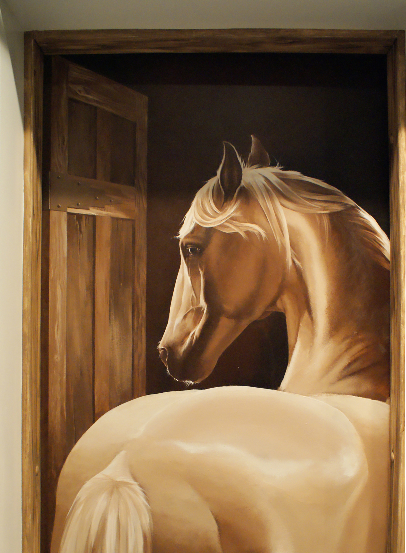 роспись двери