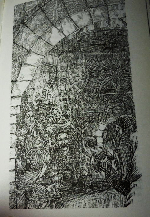 Иллюстрация к книге Д. Бейкер "Небесные мечи"