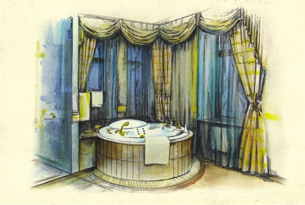 Интерьер, поселок "Монолит"