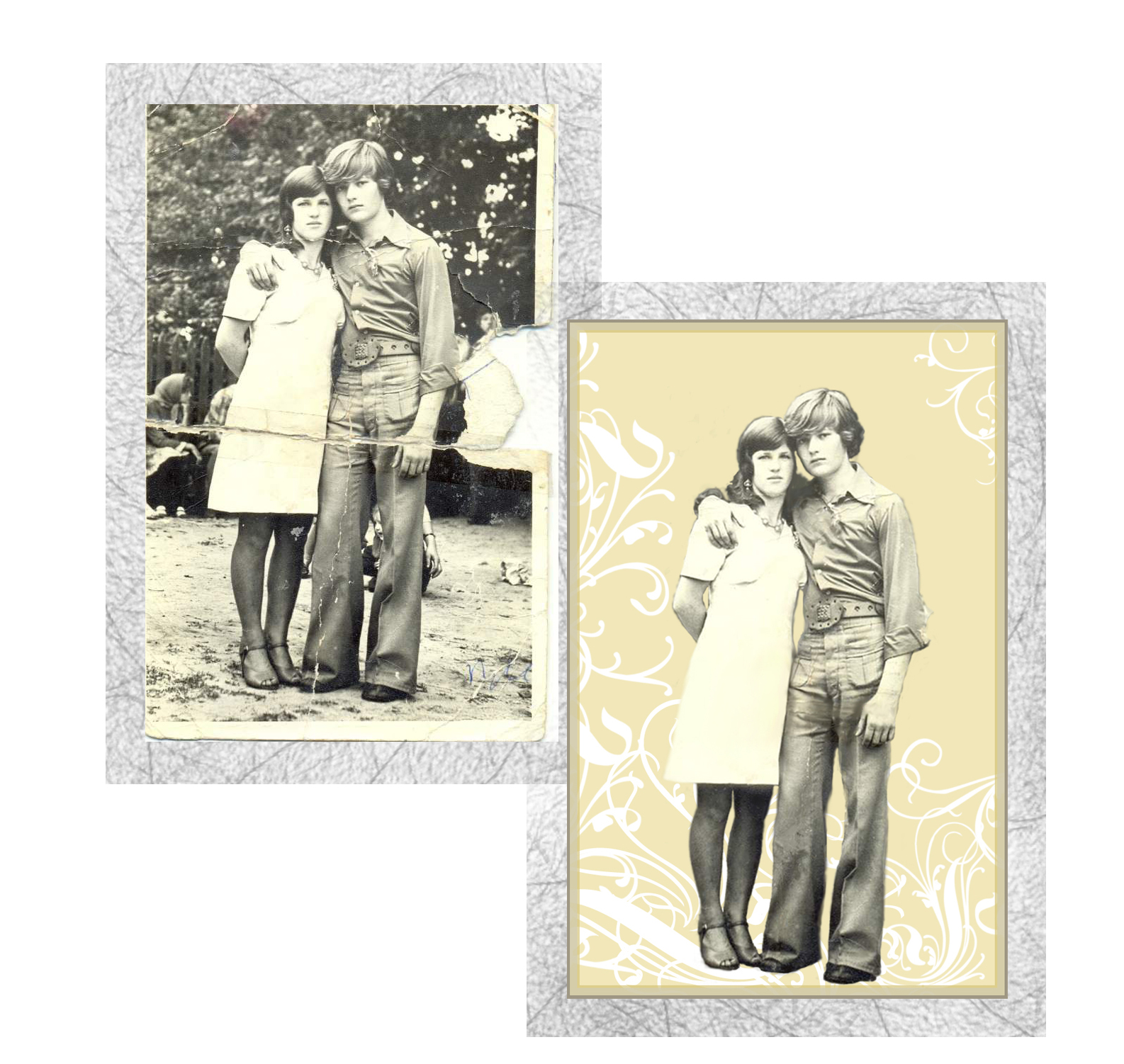 "Возраждение" старых фотографий