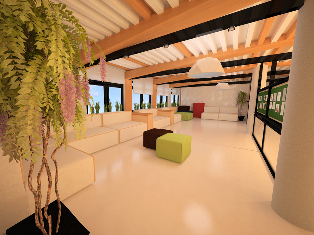 Старшая школа. Холл