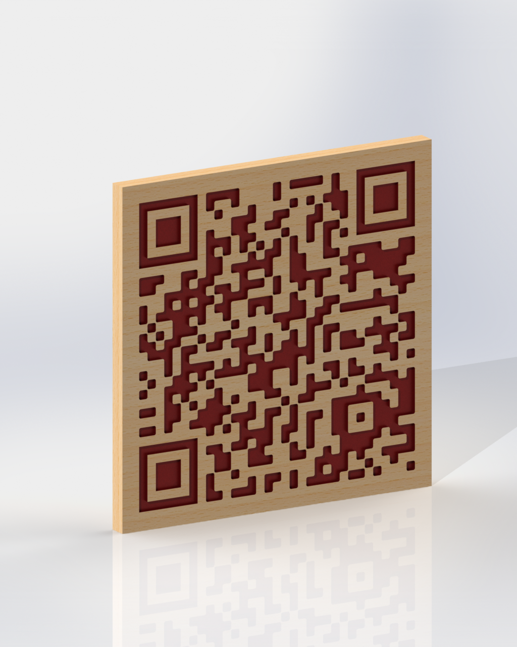 3d модель qr кода для 3d печати