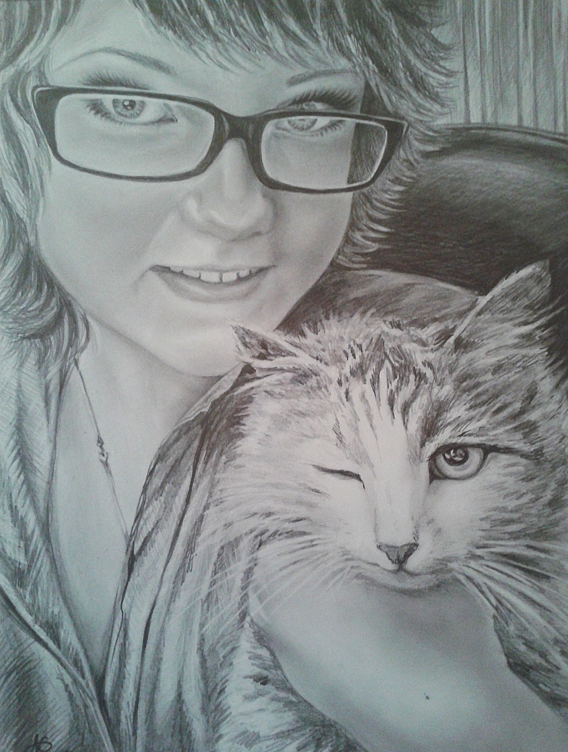 Портрет по фотографии.