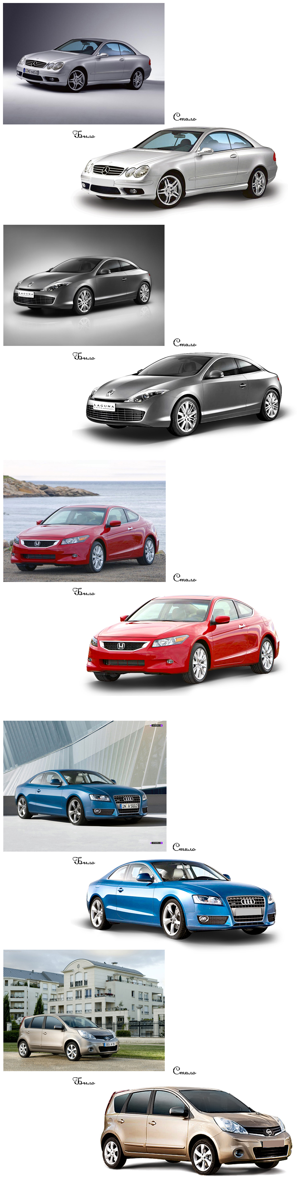 Ретушь, оптравка и цветокорекция + тени на фото