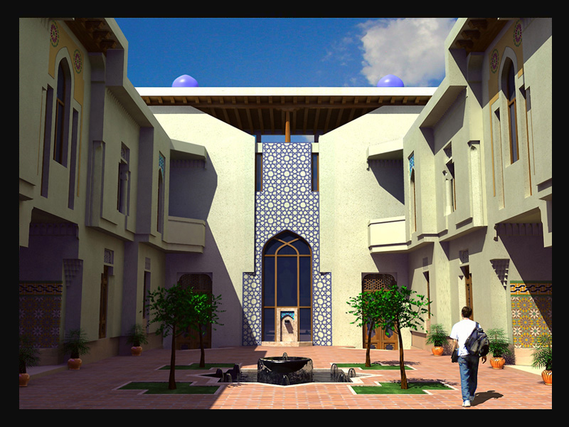 Гостиница. Визуализация