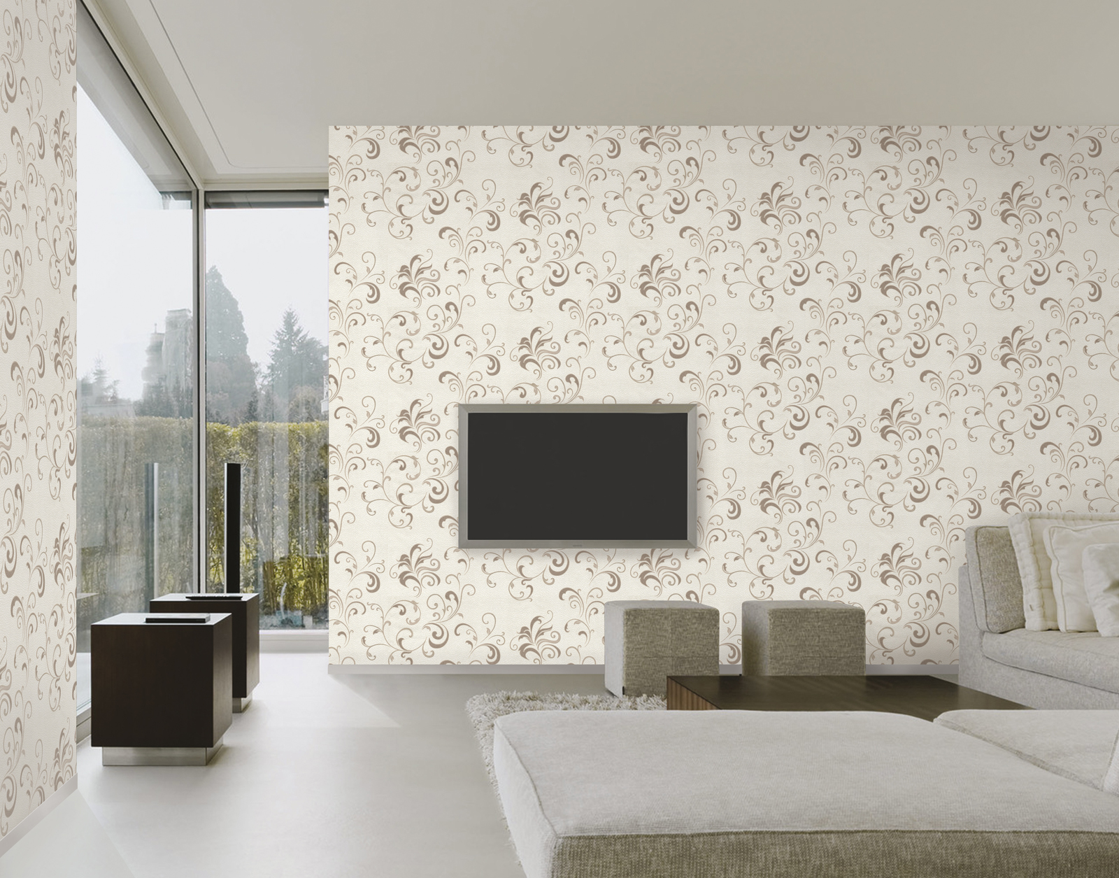 разработка дизайна обоев, фабрика "ВИНИЛ"