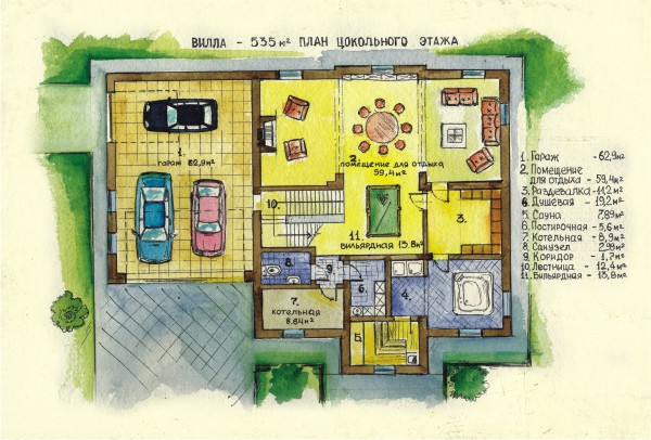 Интерьер, поселок "Монолит"