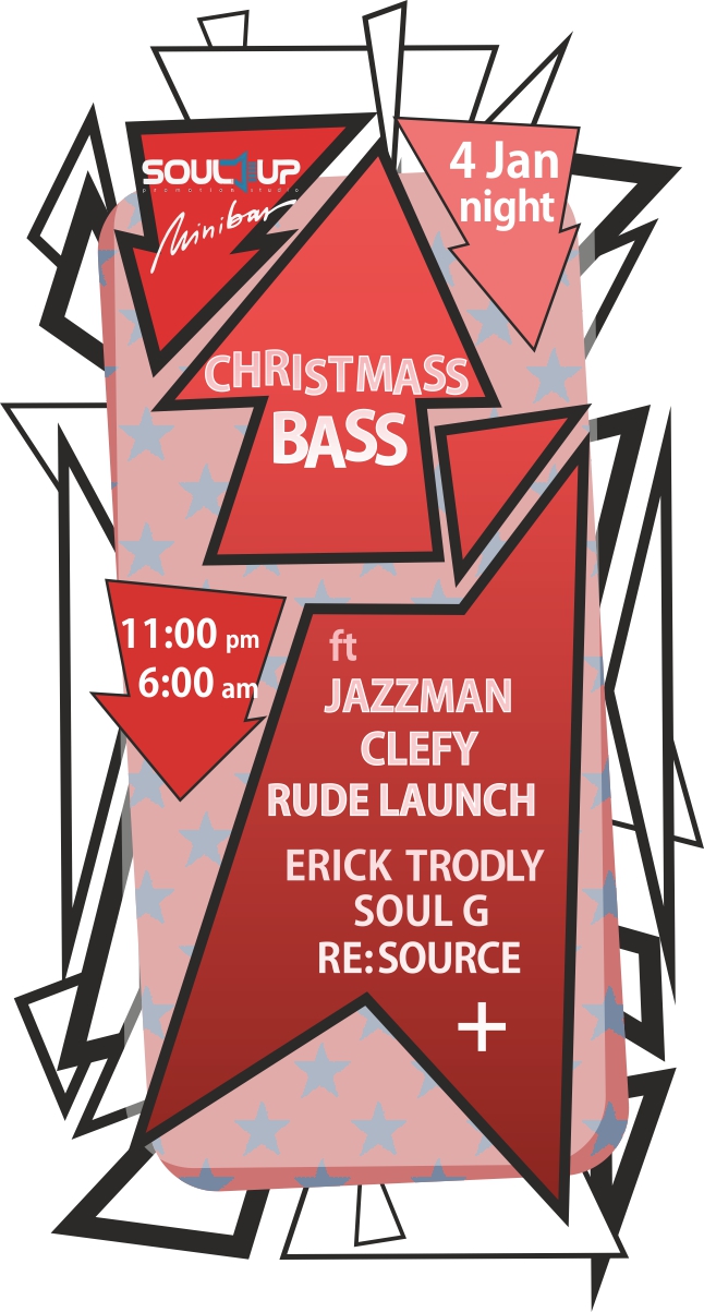 афиша для клуба "Мини-бар"