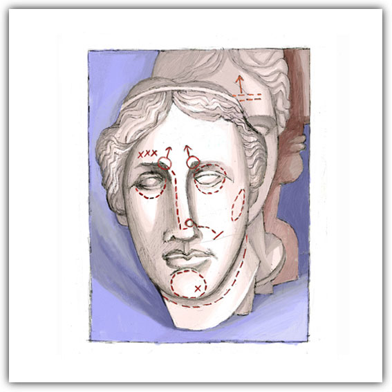 Иллюстрация для журнала "Здоровье"