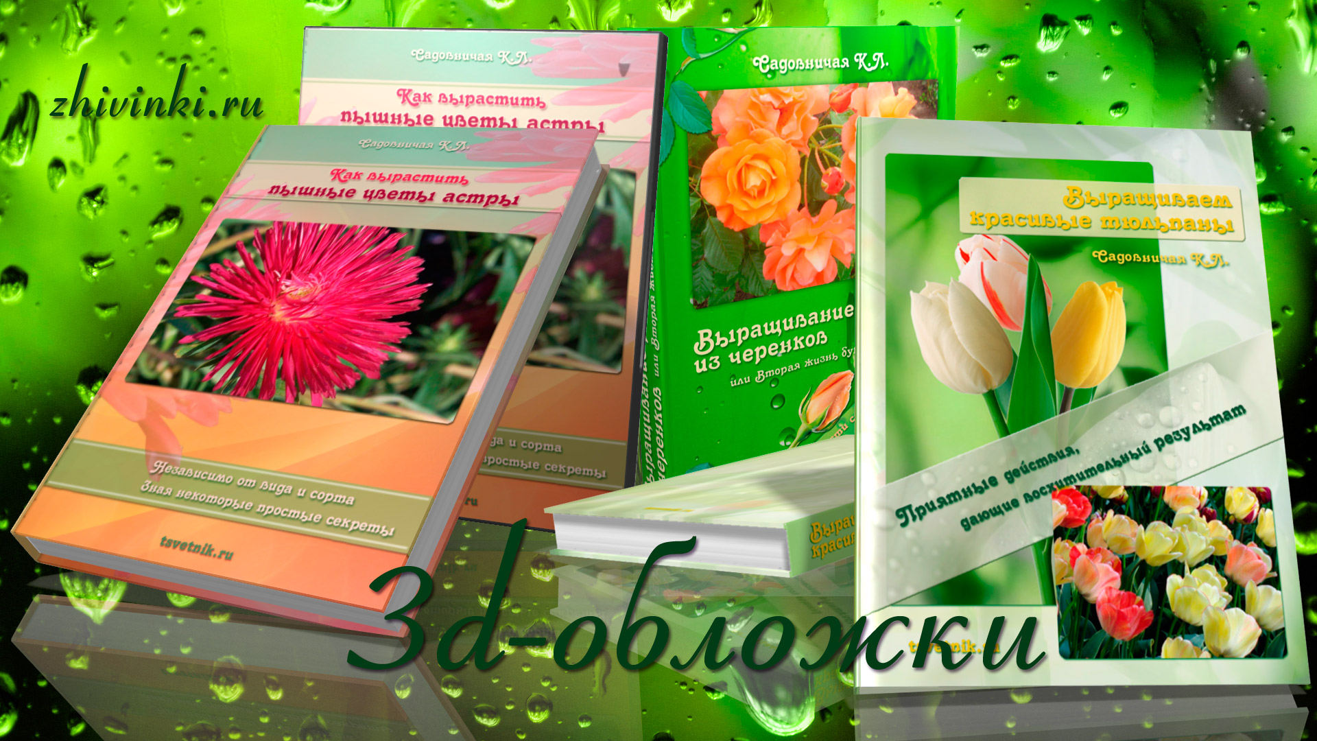 Дизайн 3d-обложек