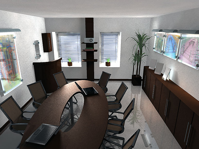 Интерьер переговорной 1