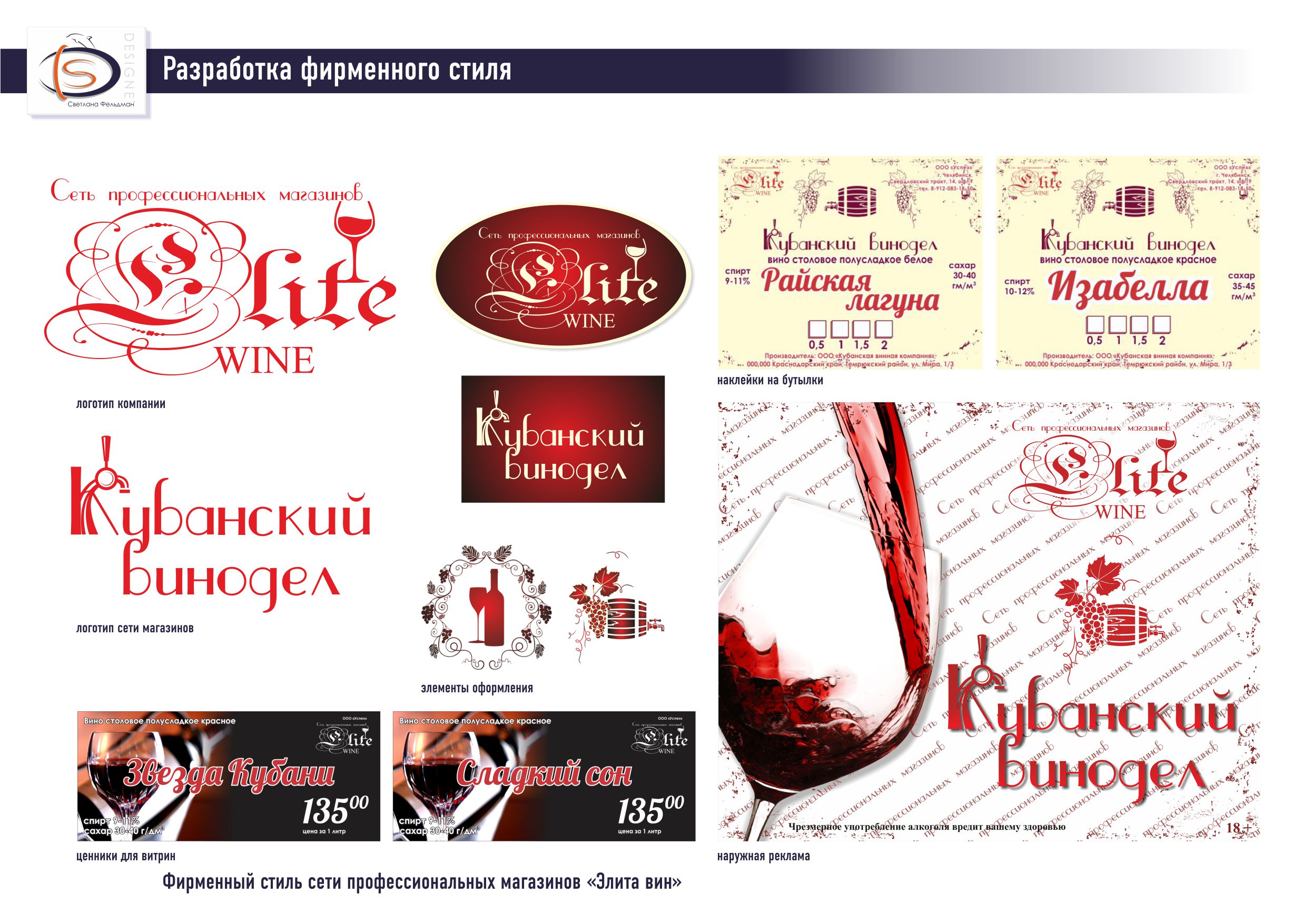 Брендинг сети магазинов по Челябинской области