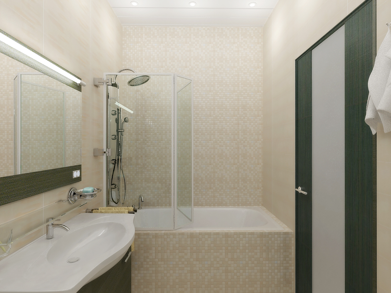 Проект трехкомнатной квартиры г.Электросталь 2009г.