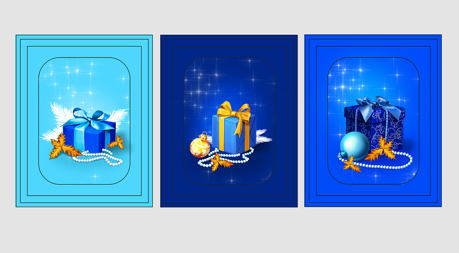 Эскиз маленьких коробочек.Hilltop.