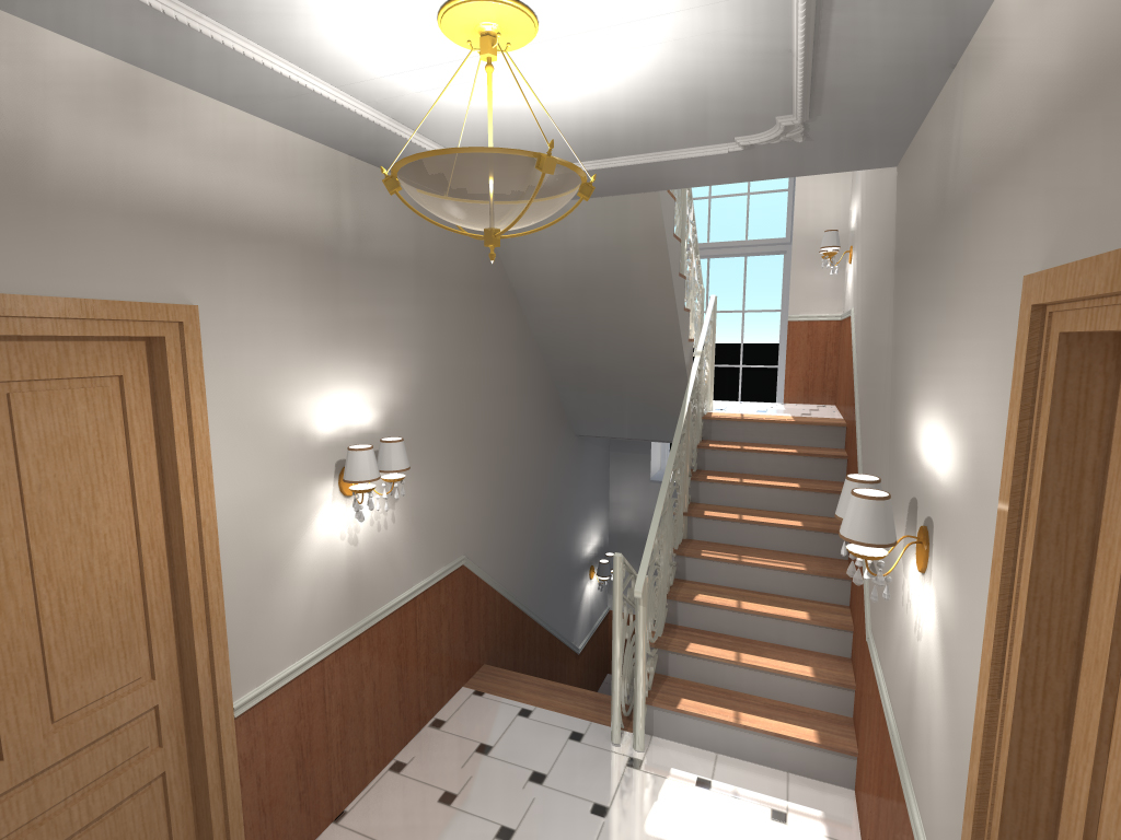 Проект №1. Холл - вид 3.