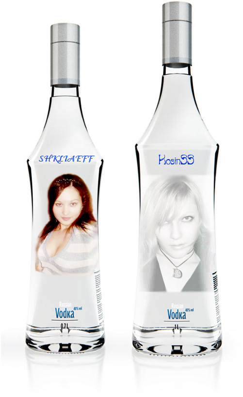 Бутылочный коллажик