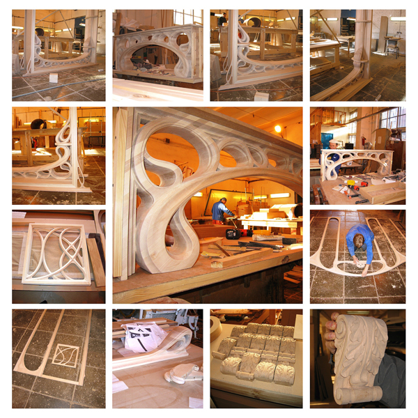 Резные детали на заказ.