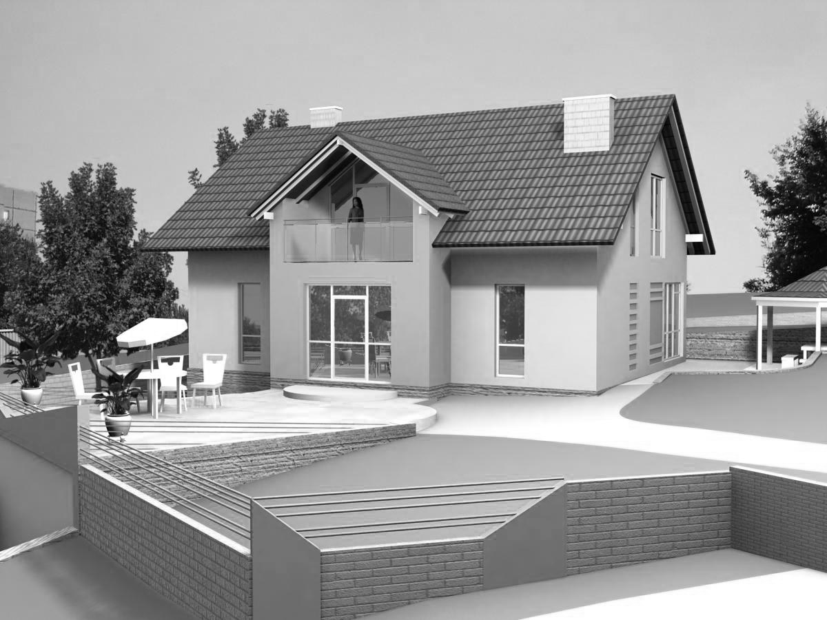 жилой дом (реализован)