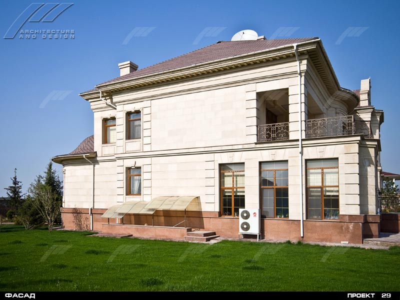 Проект фасадов дома