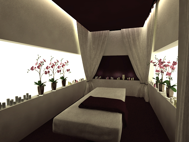 Проект интерьера салона красоты "Вишнёвый сад"