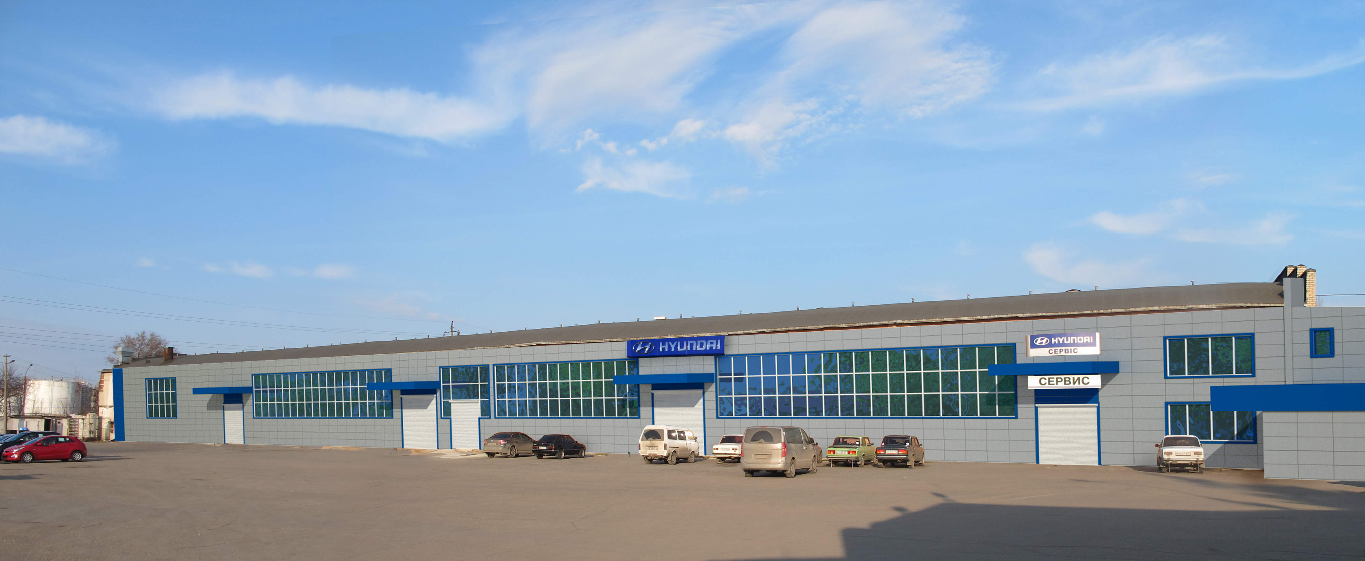 Салон Хюндай 01