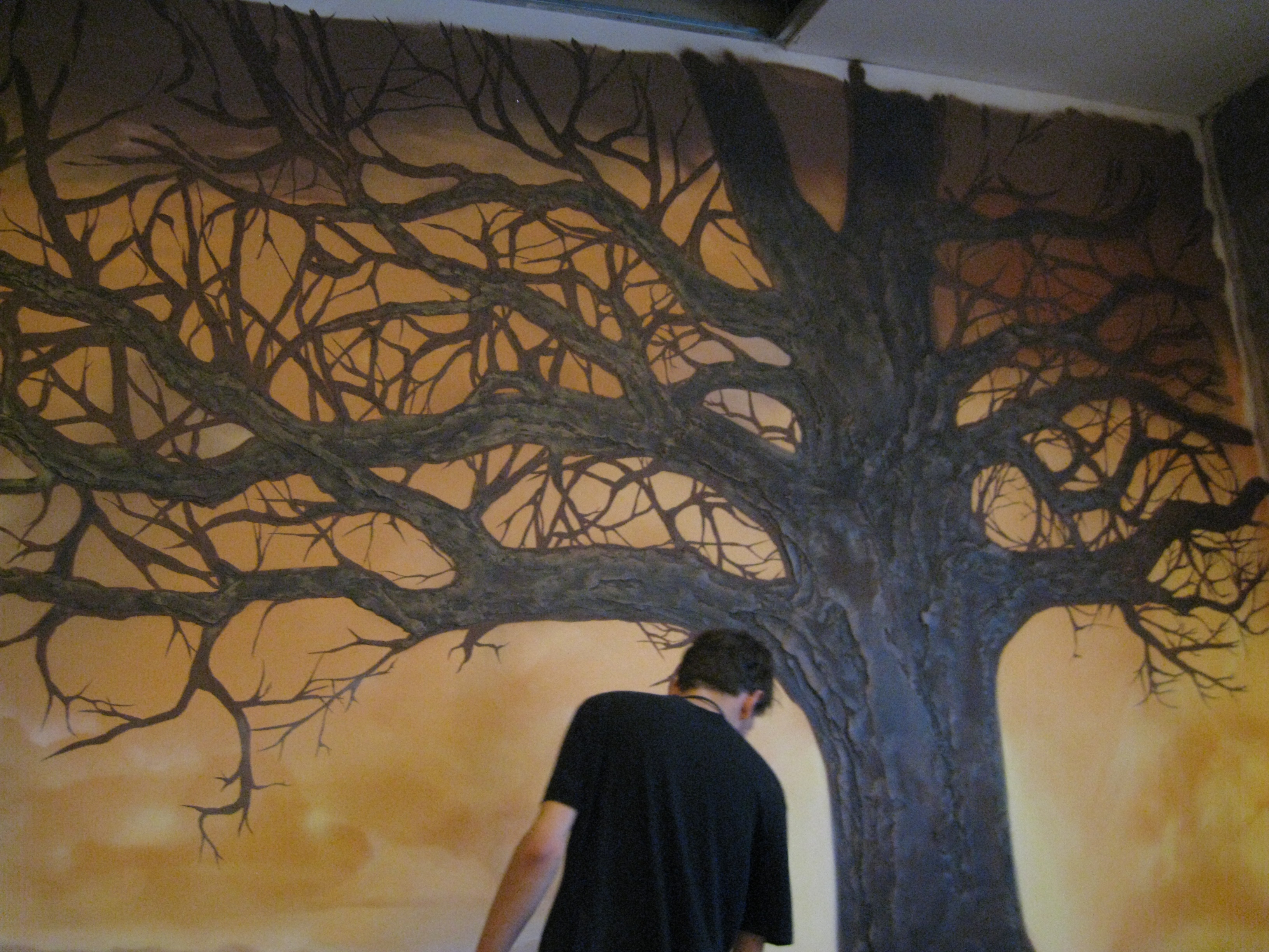 Декоративное панно. Ресторан "Лесная сказка"