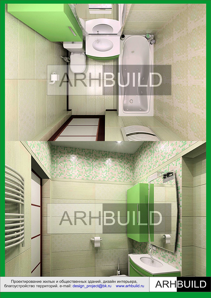 Дизайн интерьера 2-х комнатной "хрущёвки"