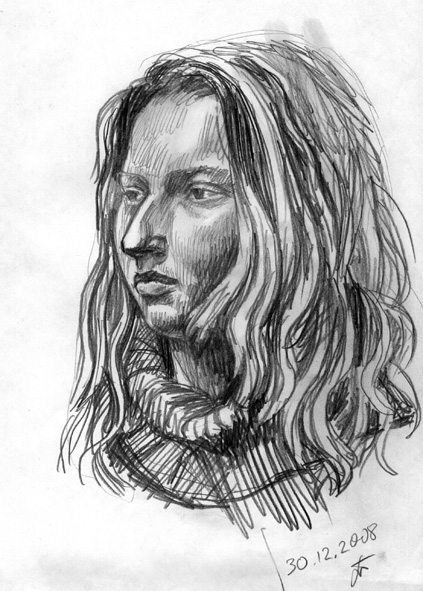 портрет Дианы