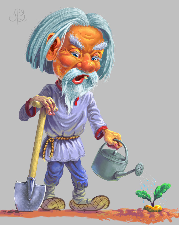 Дед из "Репки".