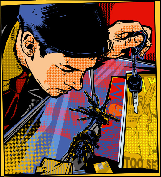 "Любовь" иллюстрации для Maxim