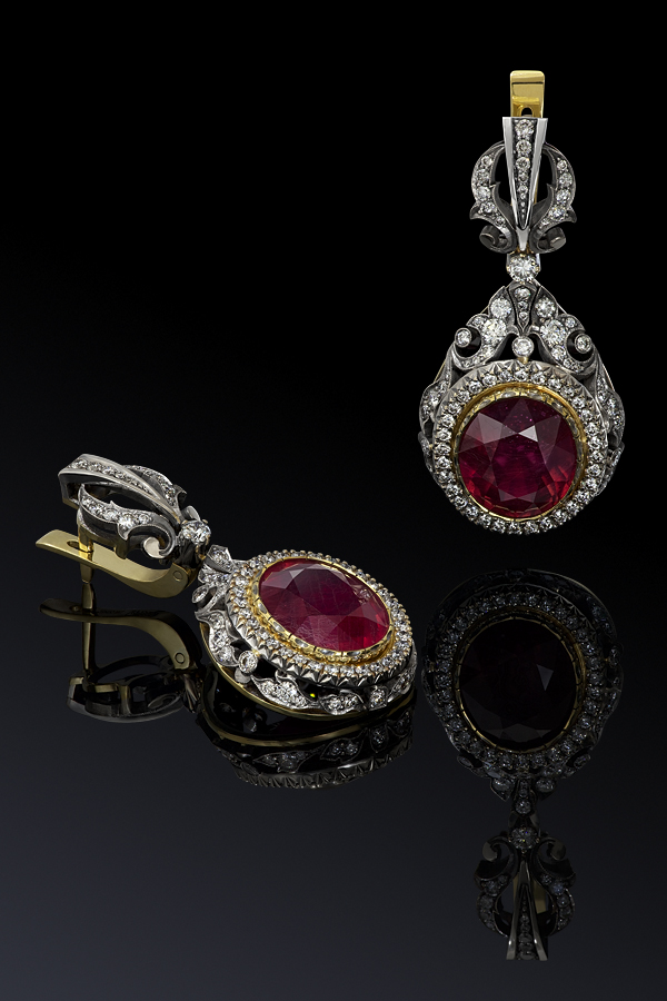 Фотосъемка Ювелирных изделий с Драгоценными камнями Diamond Jewellery