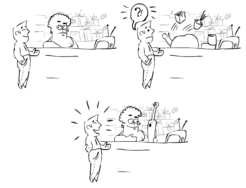 Скетчи для Oral-B