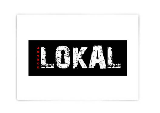 логотип " lokal"