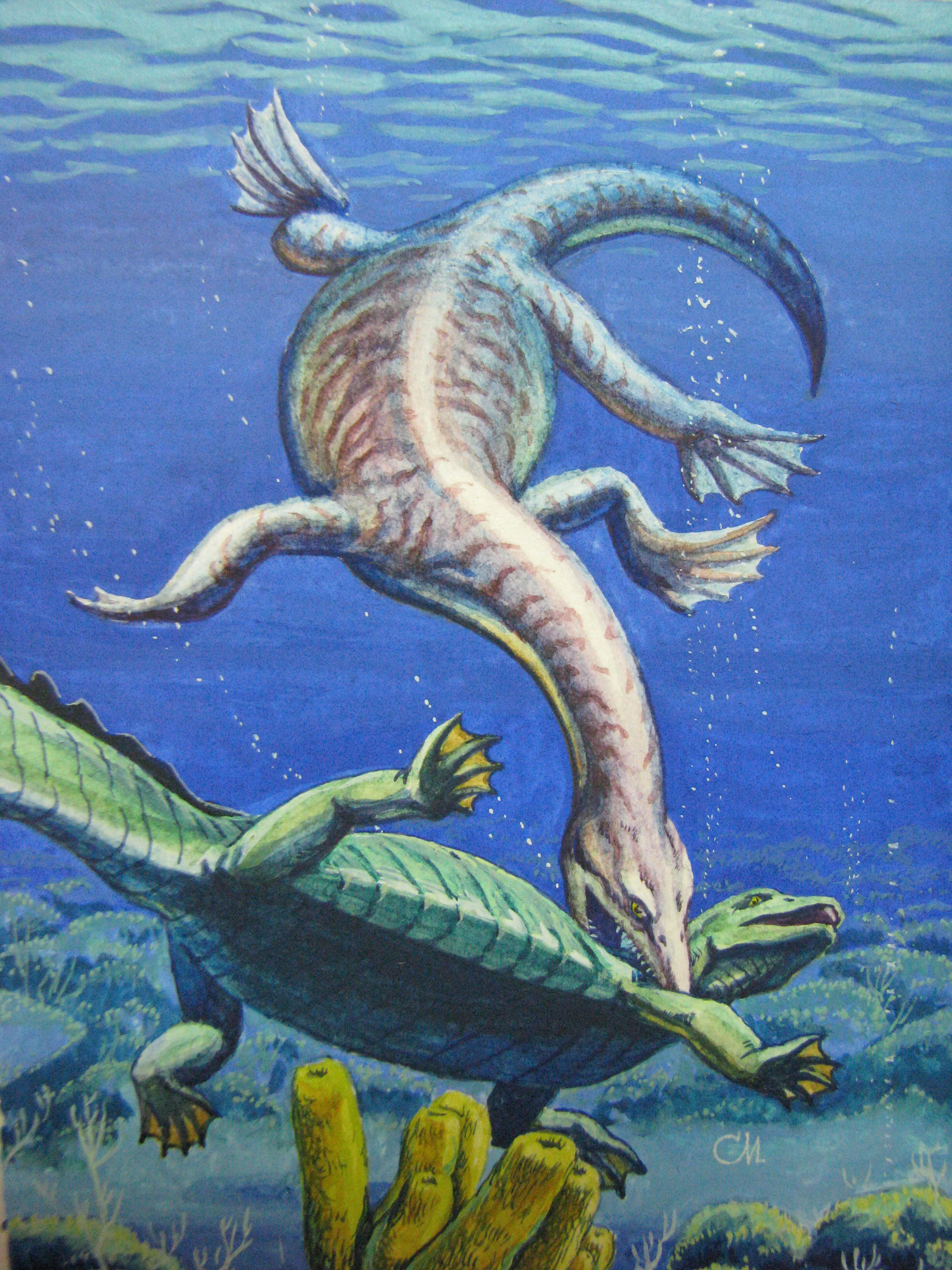 Из цикла "Доисторические животные"